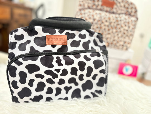 Cow Print Lunch Tote - Shamus & Co 